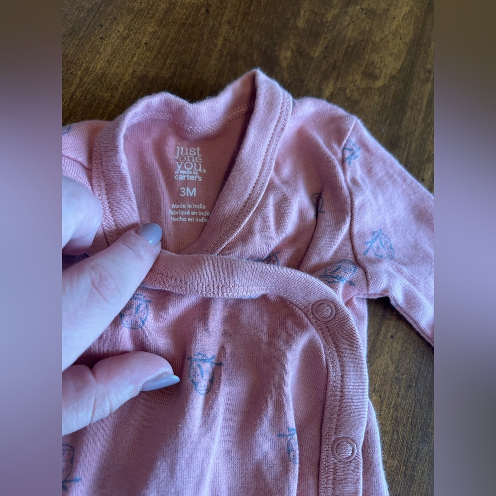 Carters Owl Onesie Pants Set 3 Months - Picture 5 of 5